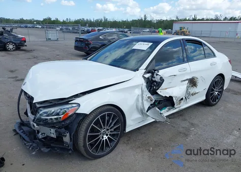 2020 Mercedes-Benz C 300 from USA, damaged, VIN WDDWF8DB4LR525488